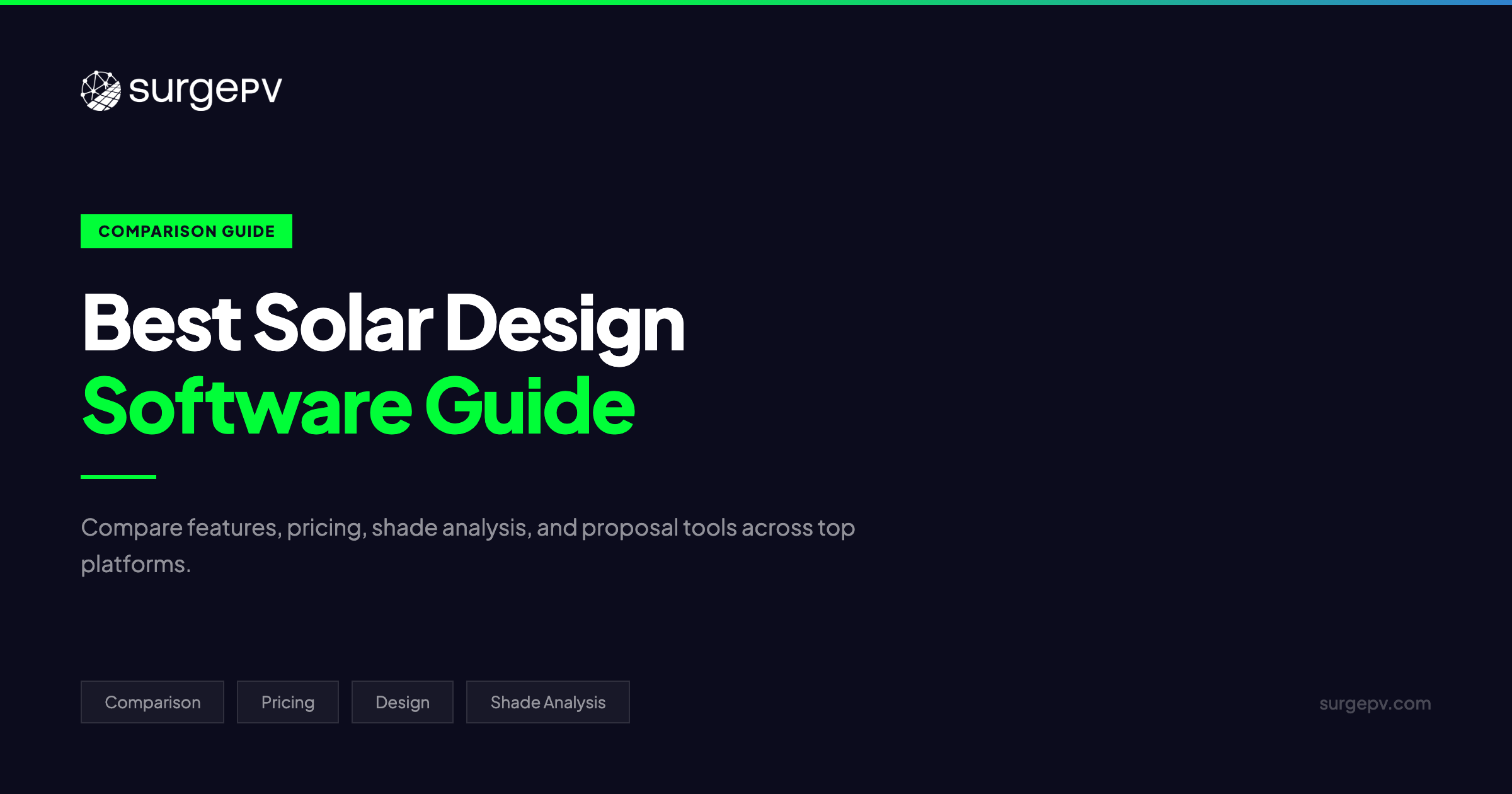 Best Solar Design Software Guide 2026: Features, Pricing & Comparisons