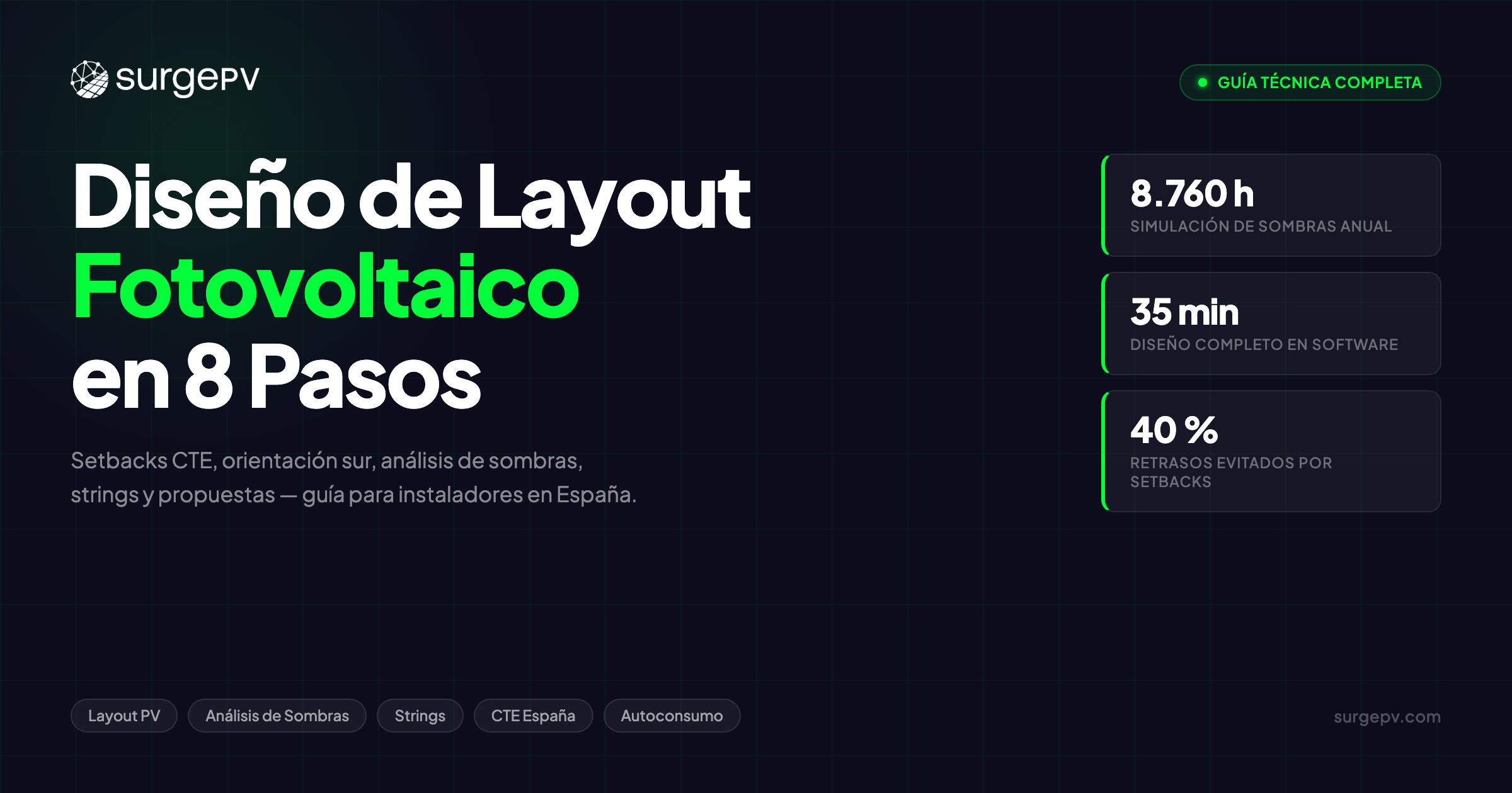 Diseño de Layout de Paneles Fotovoltaicos