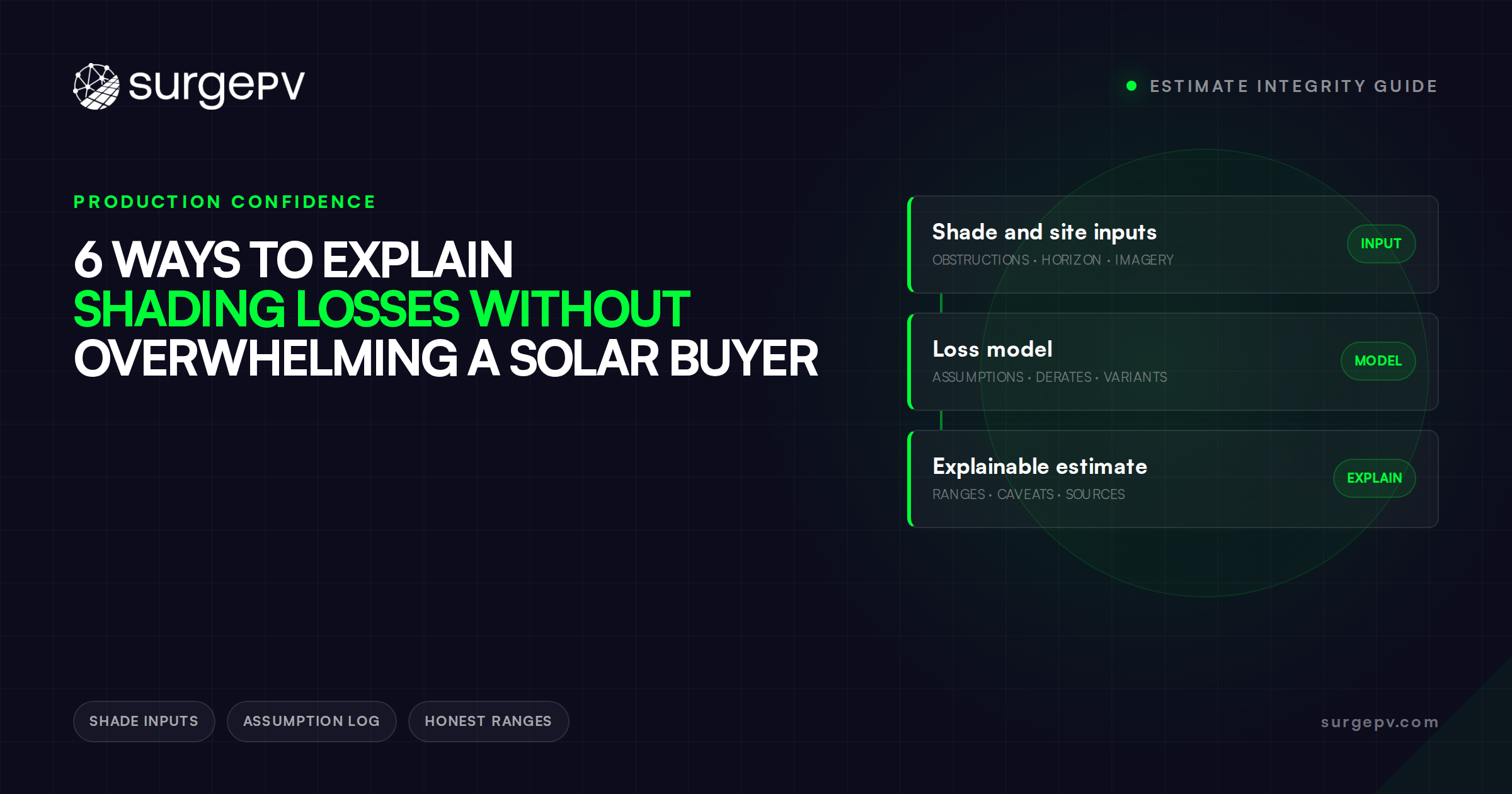 6 Ways to Explain Shading Losses Without Overwhelming a Solar Buyer