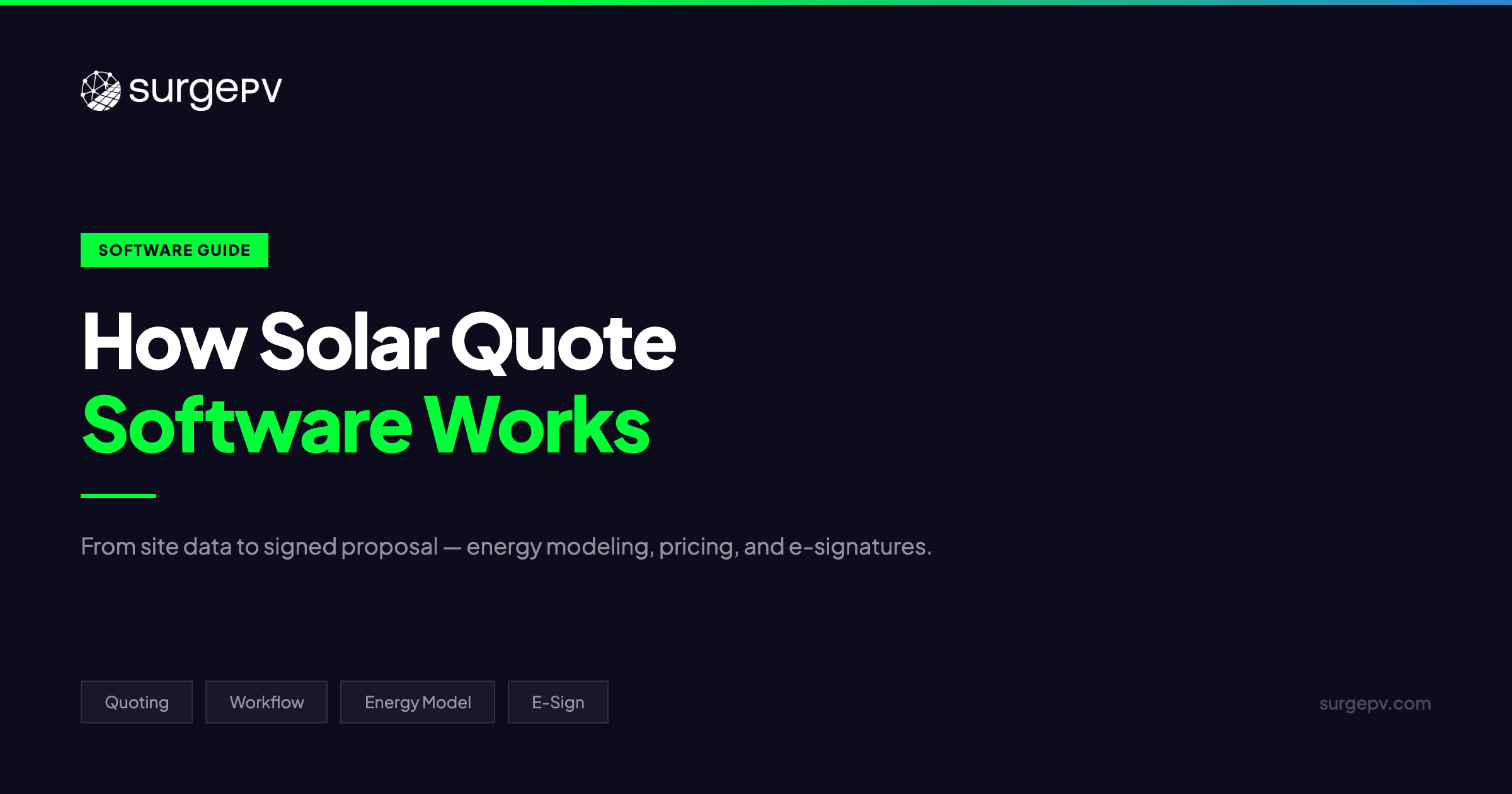 How Solar Quote Software Works 2026: From Site Data to Signed Proposal