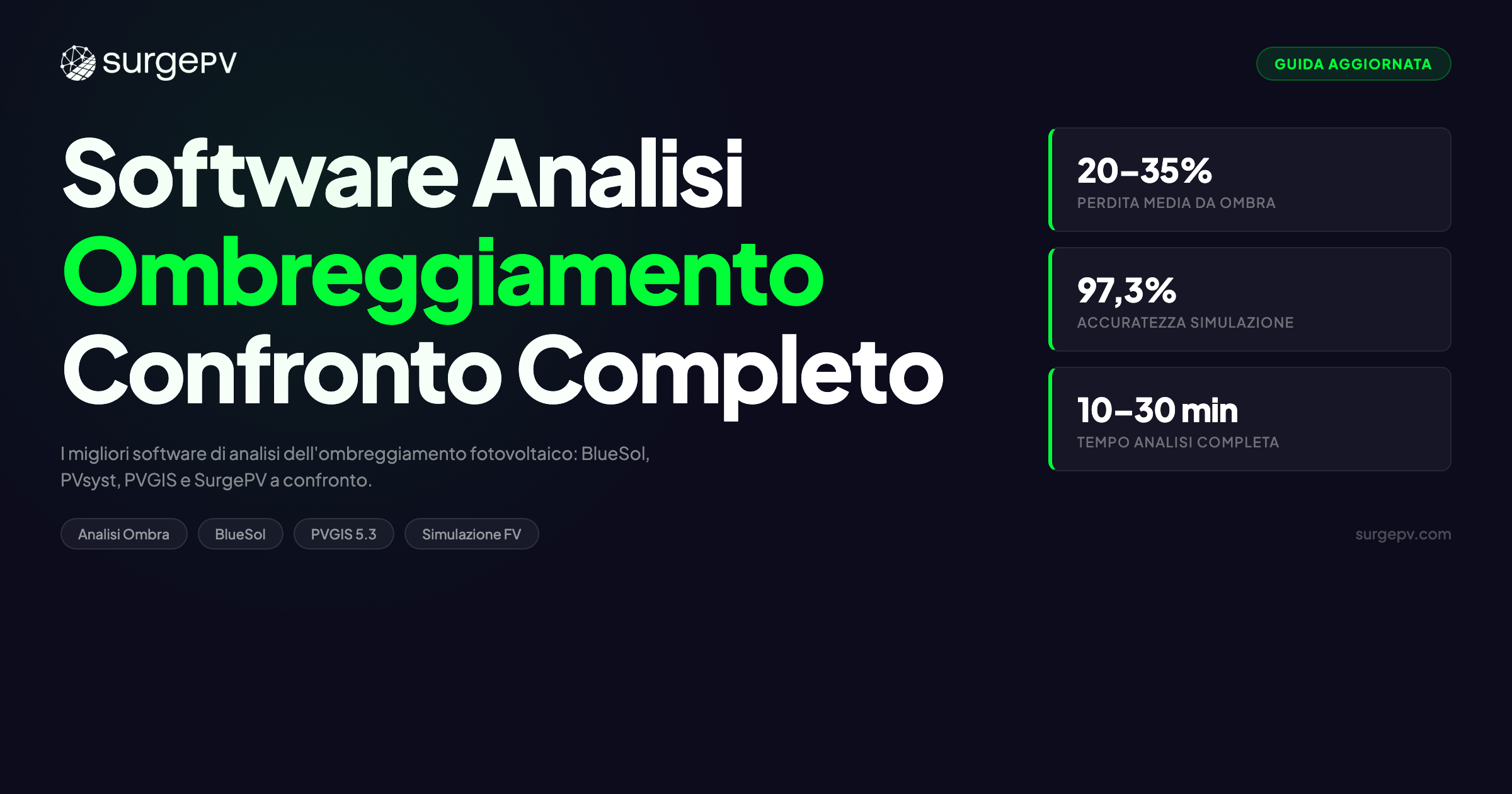 Software Analisi Ombreggiamento