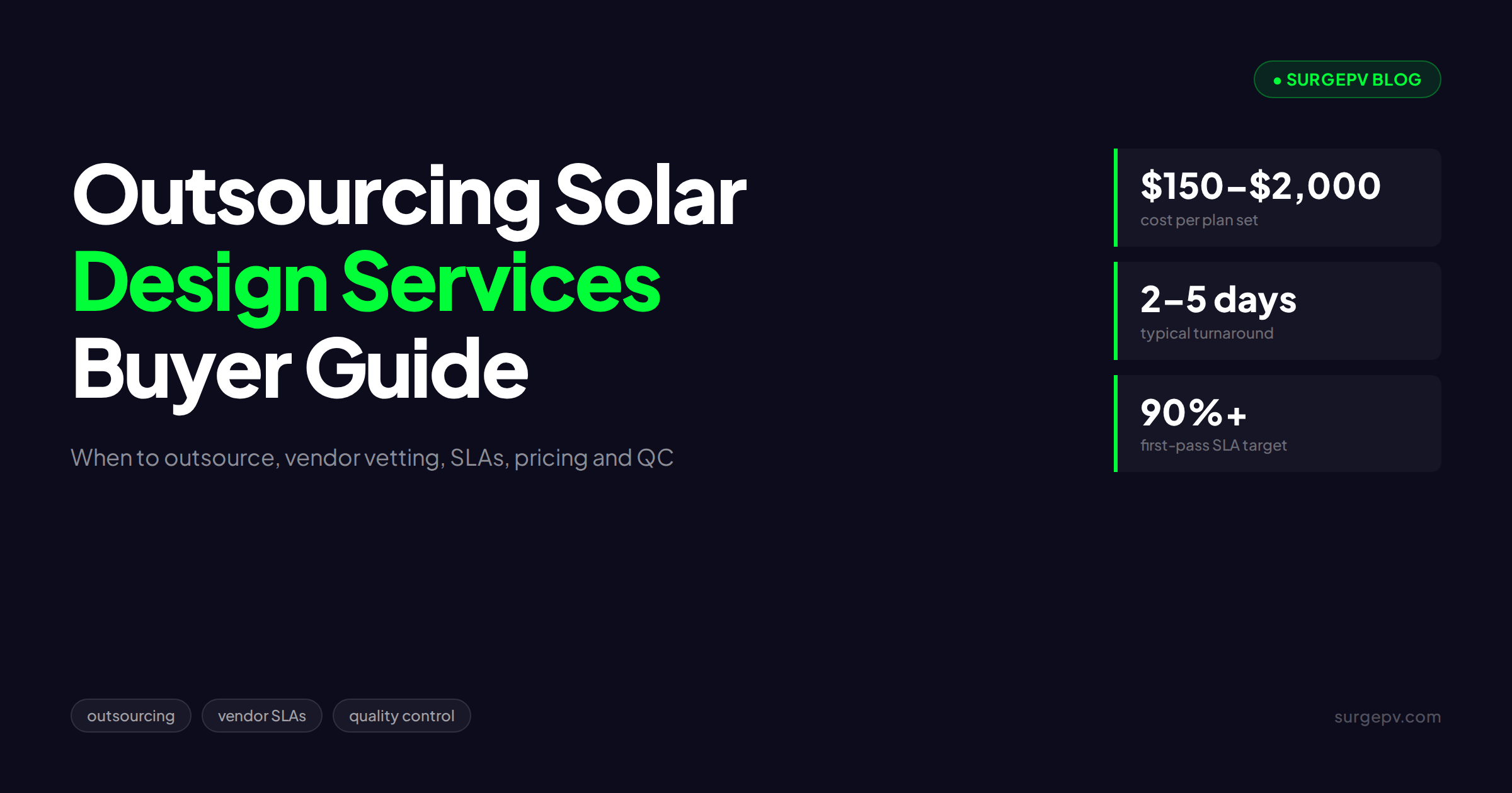 Outsourcing Solar Design: Full Guide for Installers and EPCs