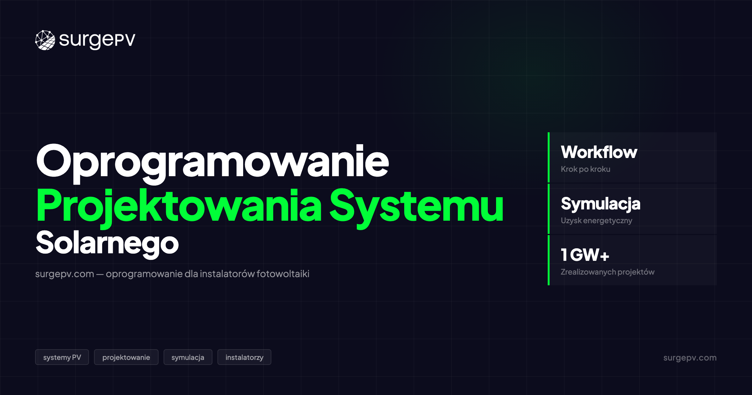 Oprogramowanie do Projektowania Systemów Solarnych 2026