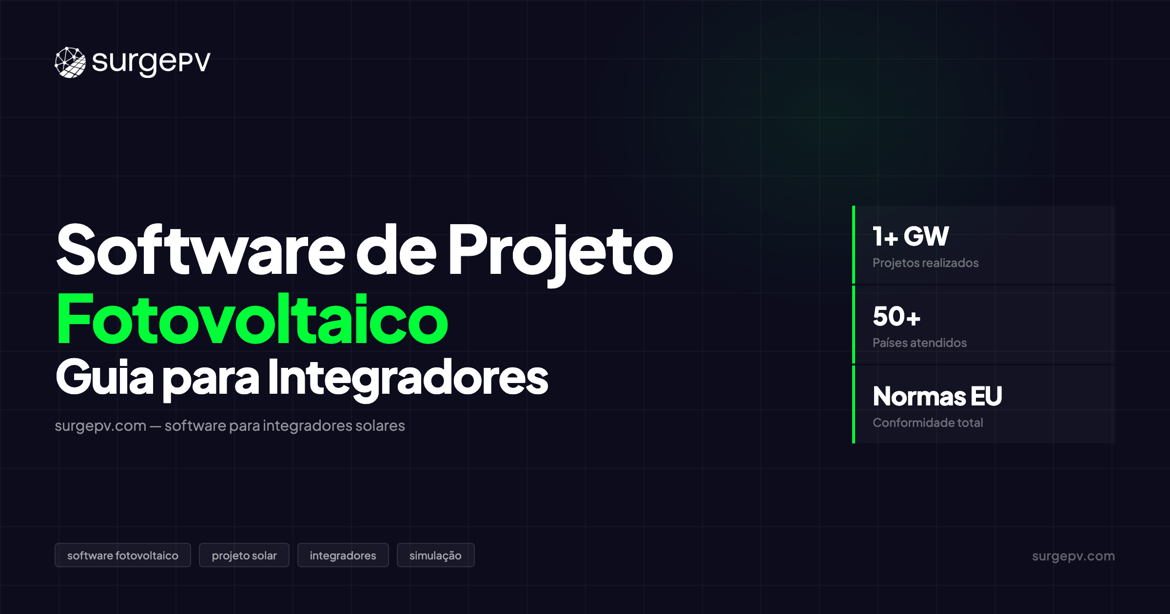 Software de Projeto Fotovoltaico