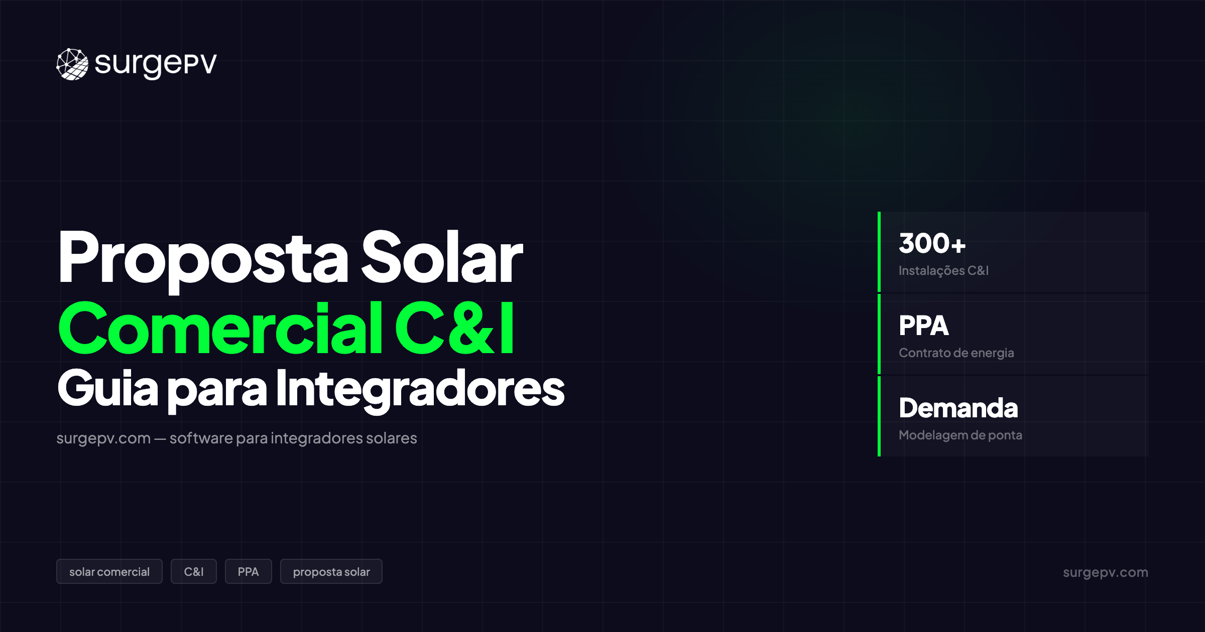 Software de Proposta Solar Comercial 2026