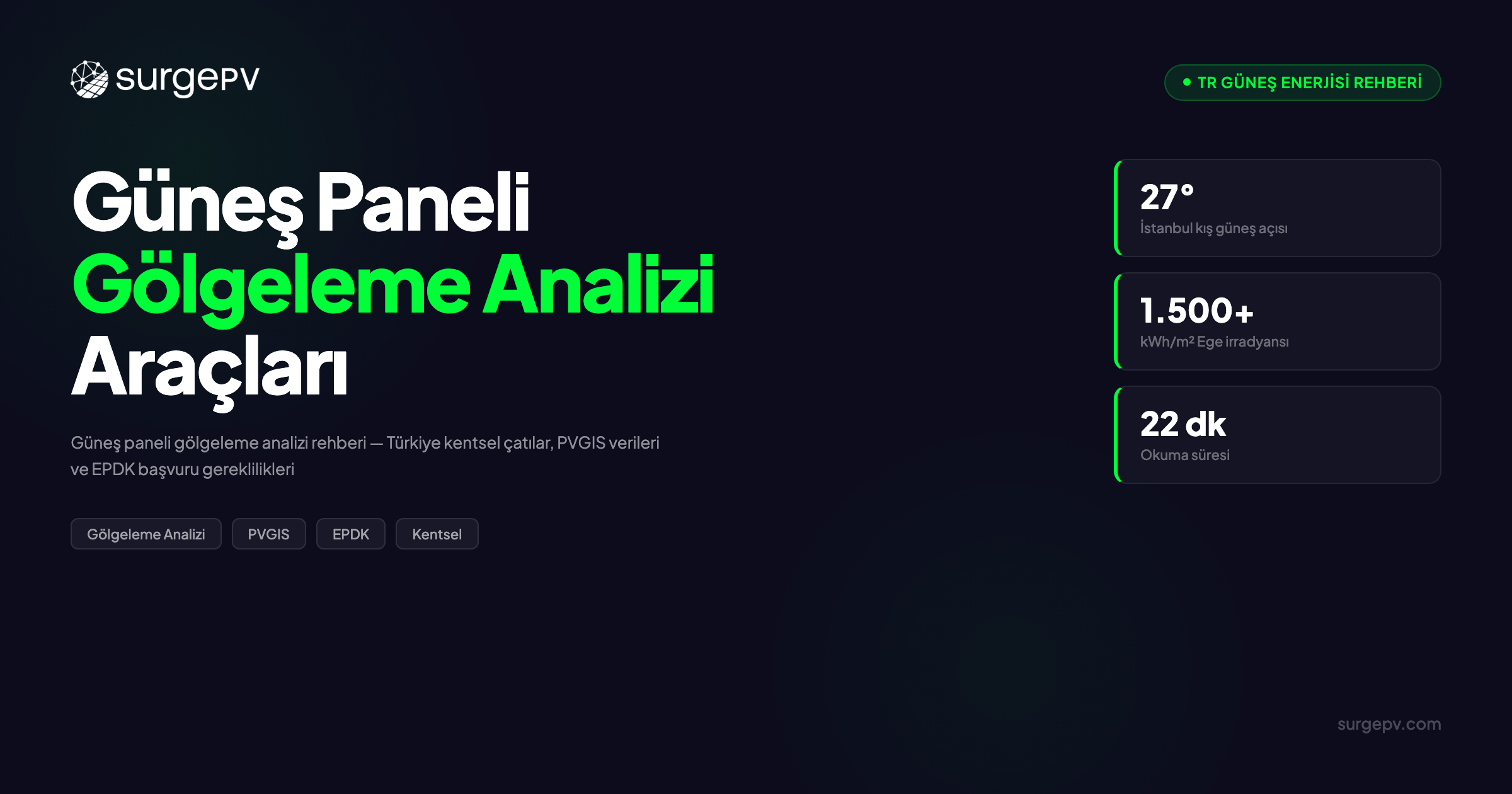 Güneş Paneli Gölgeleme Analizi Araçları 2026