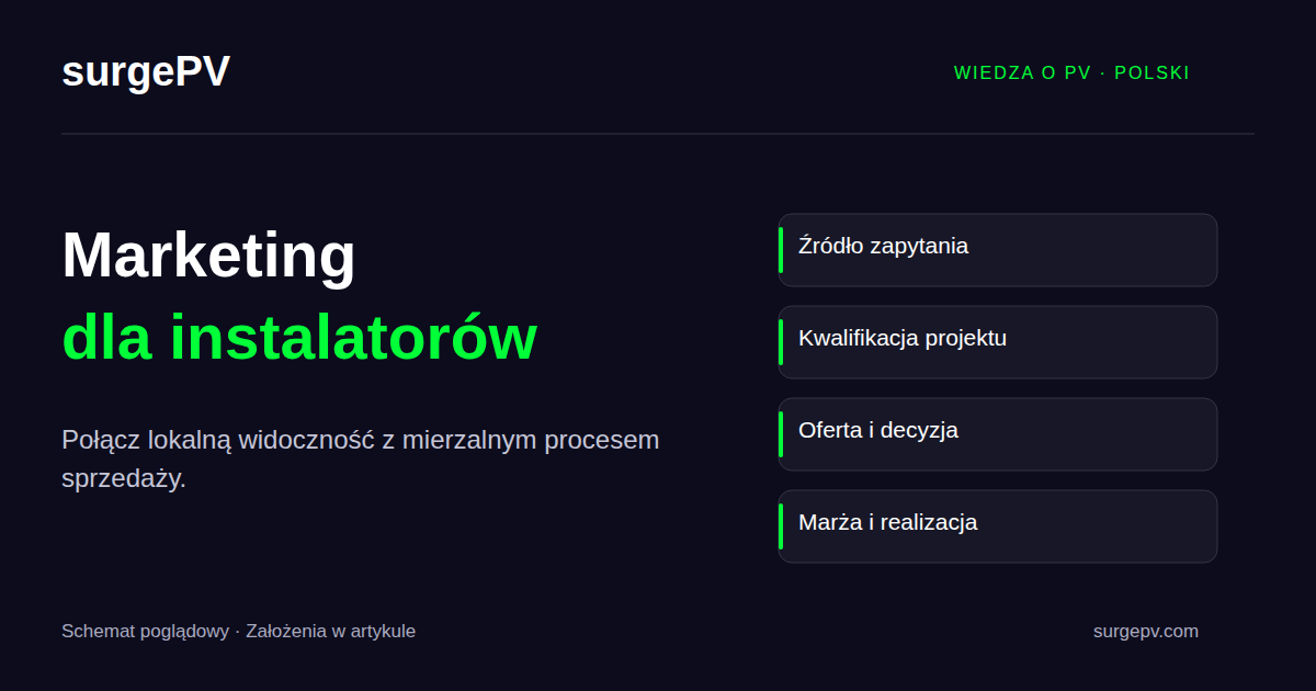 Marketing dla instalatorów fotowoltaiki