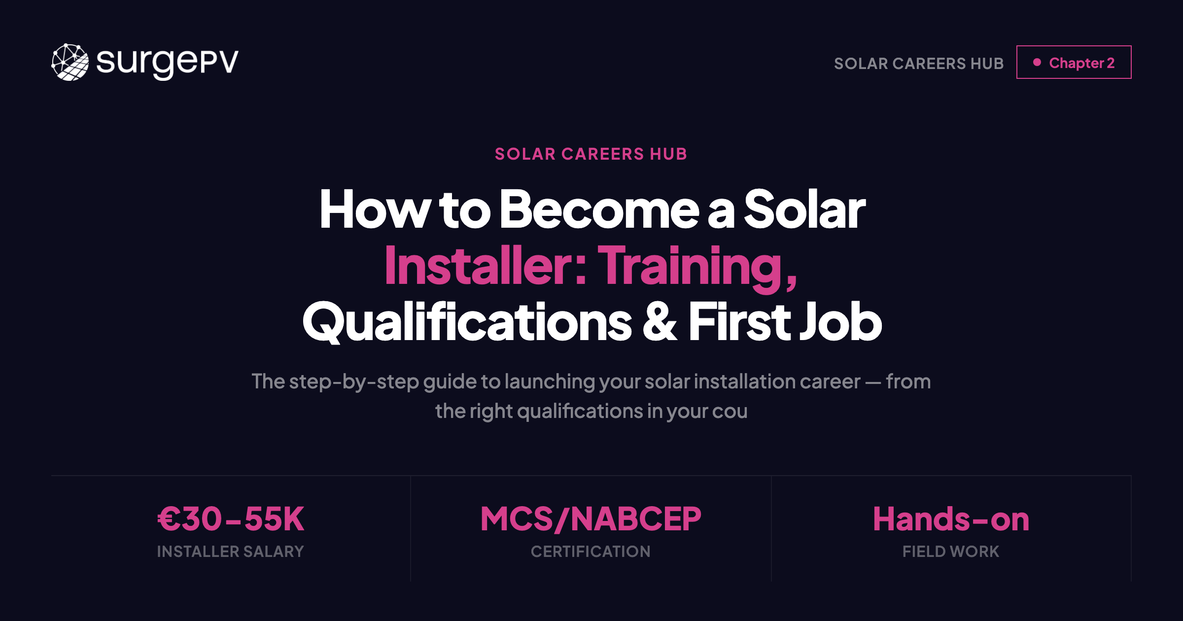 How to Become a Solar Installer: Training, Qualifications & First Job