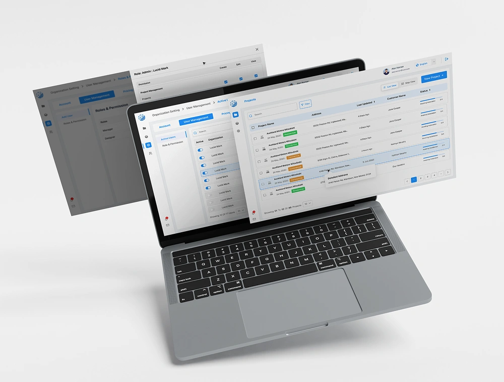 لوحة تحكم مدير القناة في SurgePV