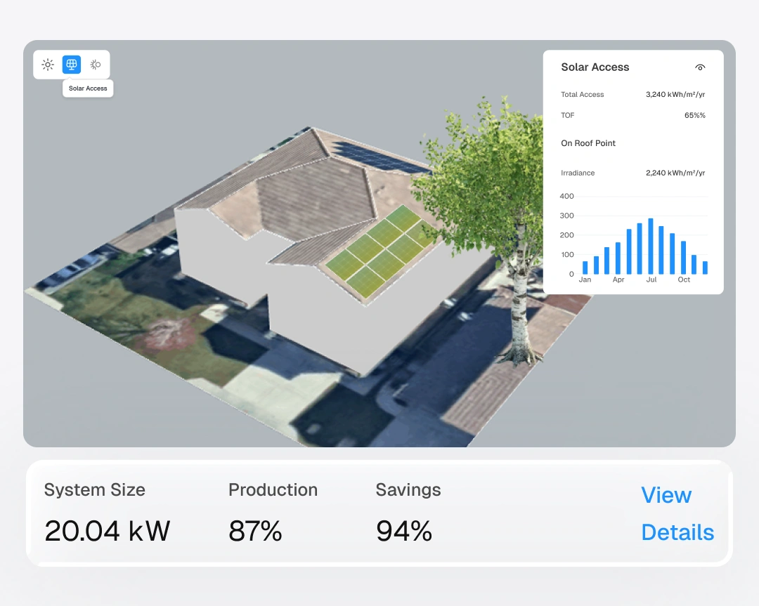 نمذجة أسطح سكنية بالذكاء الاصطناعي