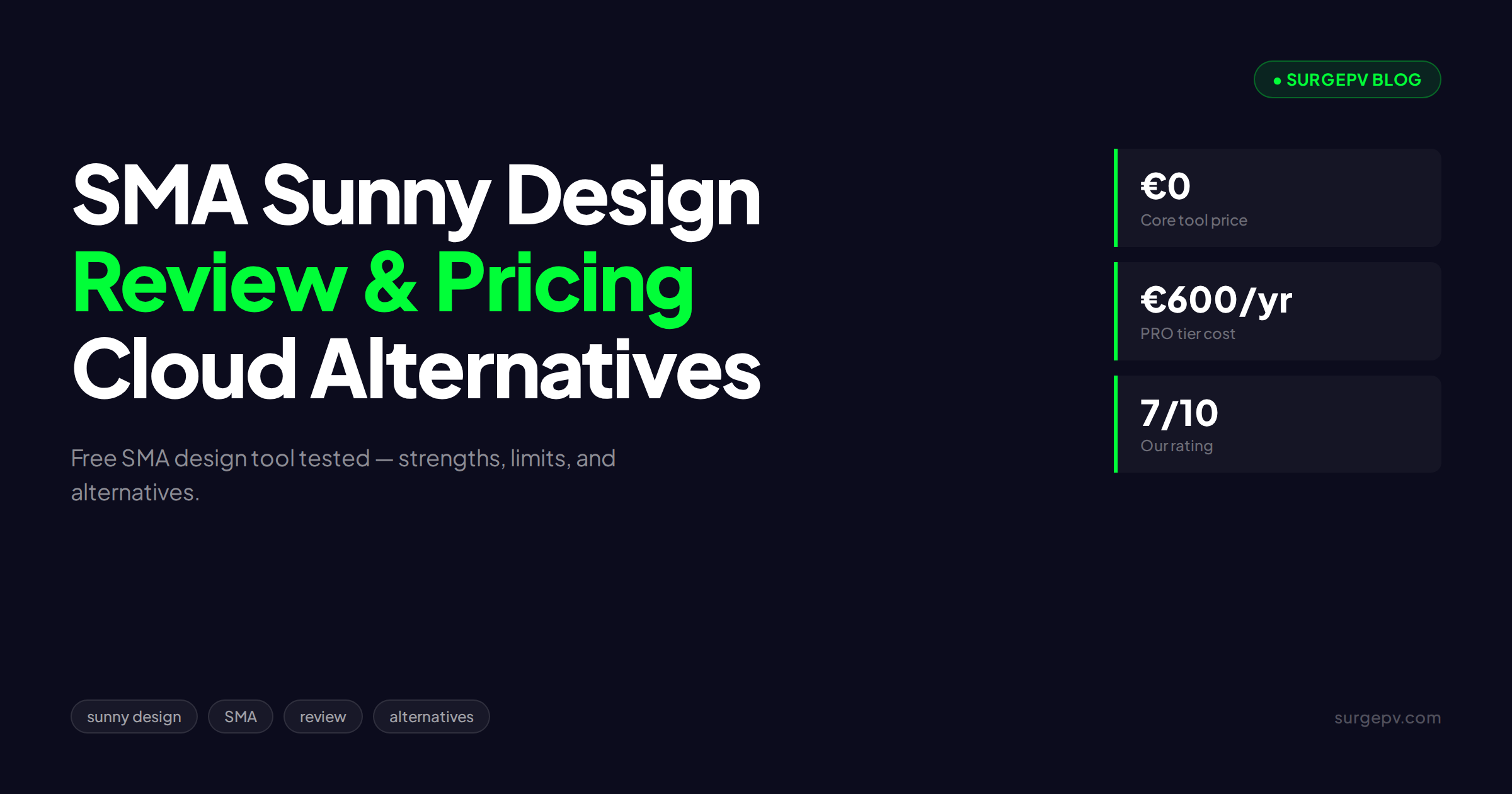 SMA Sunny Design