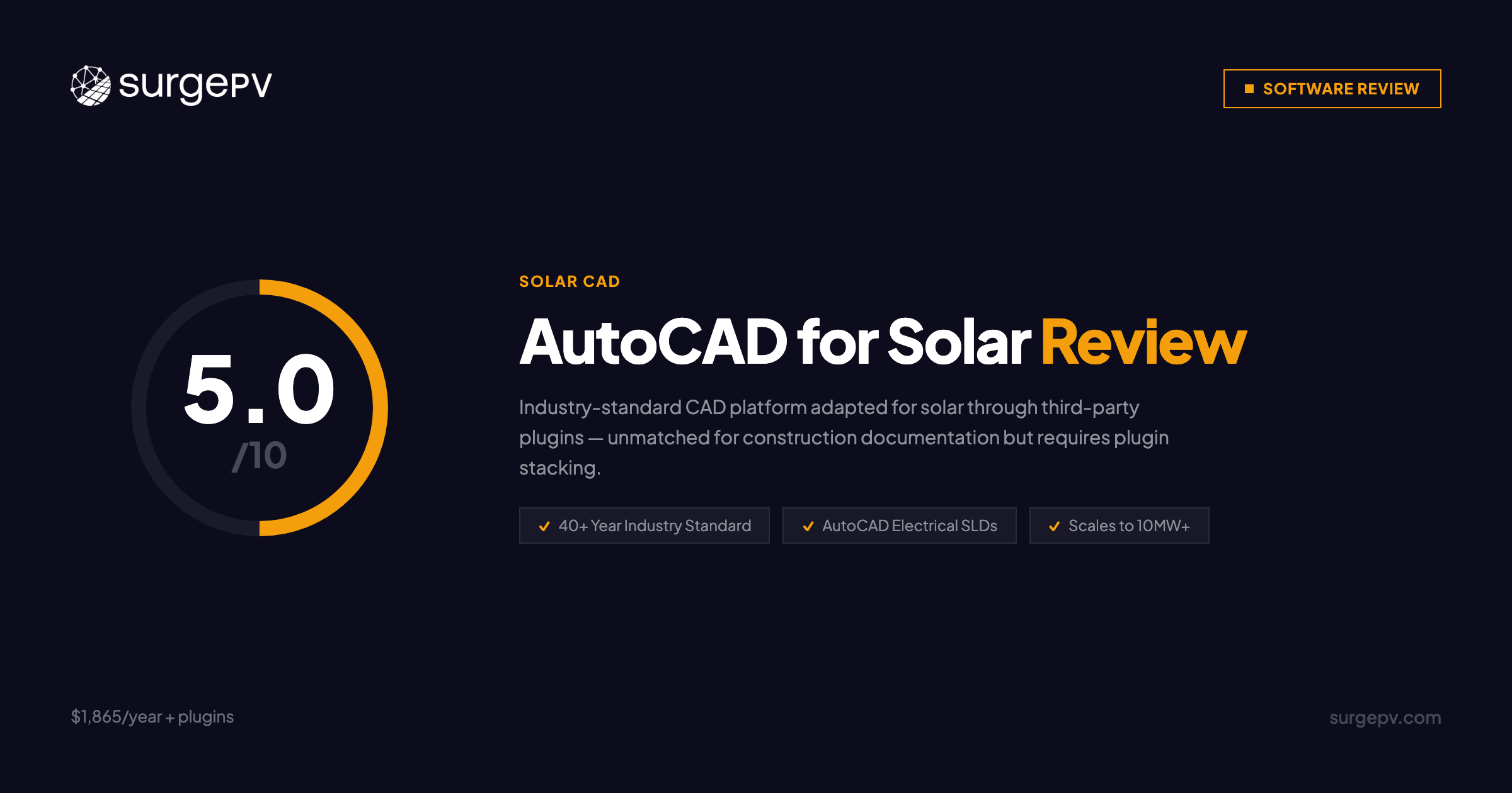 AutoCAD for Solar